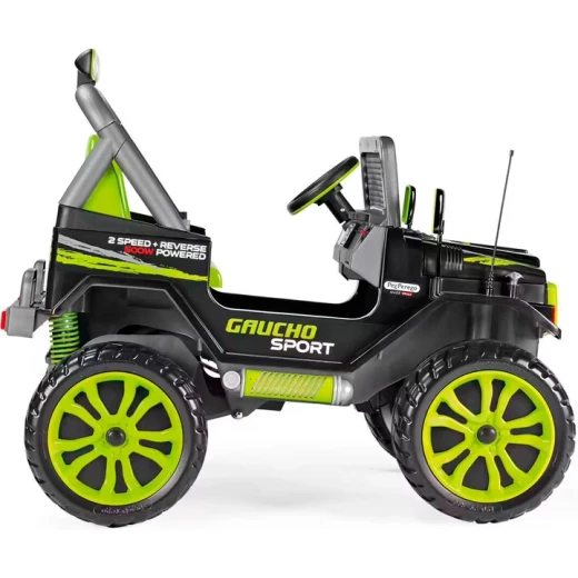 سيارة ركوب كهربائية Peg Perego Gaucho Sport 12V، مقعدين، أحمر، 3+ سنوات - بيغ بيريغو - Image 5