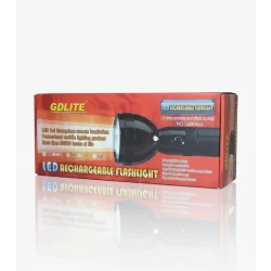 جي دي لايت GD8850 LED مصباح يدوي قابل لإعادة الشحن - طويل المدى، متين، مقاوم للماء، مقاوم للتآكل للمحترفين والاستخدام الخارجي