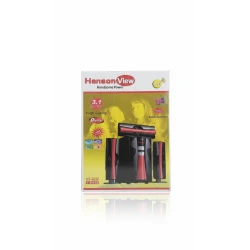 نظام سماعات الوسائط المتعددة هانسون فيو HS-602 X-BASS 3.1 HLFI - USB، SD، بلوتوث، راديو FM، شاشة LED، صوت عالي الجودة