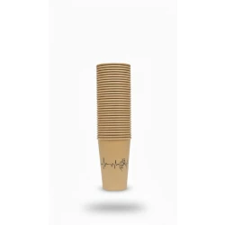 أكواب ورقية "قهوة" مقاس 12 أونصة – طقم 50 قطعة بتصميم عصري وأنيق للمشروبات الساخنة – مثالية للمقاهي، المكتب، والمناسبات الخاصة