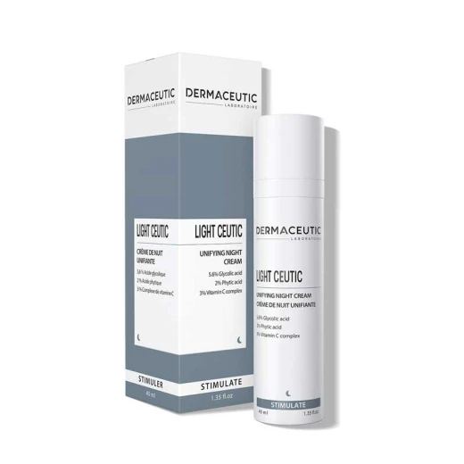 Dermaceutic Light Ceutic 40ml Night Cream Exfoliating Brightening Anti-Aging