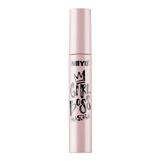 Miyo Girl Boss Mascara Black 12ml, Creates Dramatic Lengthening and Volumizing Effects for Gorgeous Eyelashes, Smudge Proof and Long Lasting, Perfect for All Day Wear Miyo Girl Boss Mascara Black 12ml, Creates Dramatic Lengthening and Volumizing Effects for Gorgeous Eyelashes, Smudge Proof and Long Lasting, Perfect for All Day Wear