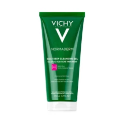 Vichy Normaderm PhytoAction Salicylic Acid Gel Cleanser, Acne Face Wash, 200ml