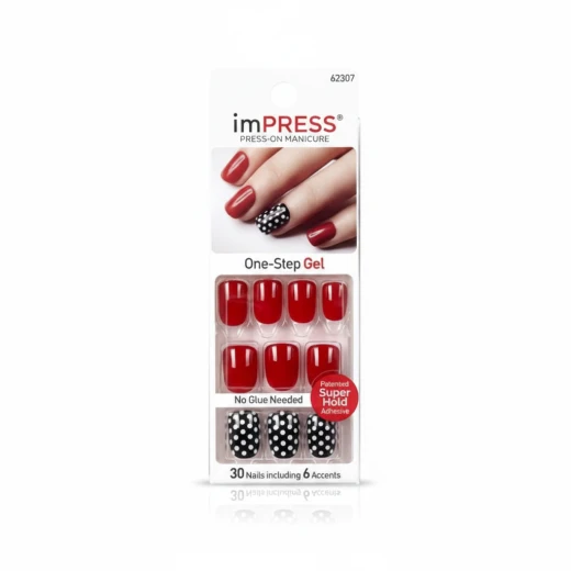 Kiss Impress Broadway Nails BIPA060 False Nail Kit, Long Lasting, Easy Application Kiss Impress Broadway Nails BIPA060 False Nail Kit, Long Lasting, Easy Application