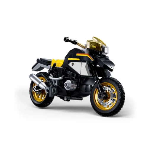 مجموعة مكعبات بناء دراجة نارية سلوبان R1250 GS، 200 قطعة، موديل M38-B1132، مقياس 1:12 - Sluban - Image 3