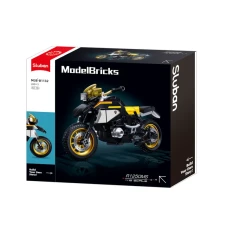 مجموعة مكعبات بناء دراجة نارية سلوبان R1250 GS، 200 قطعة، موديل M38-B1132، مقياس 1:12