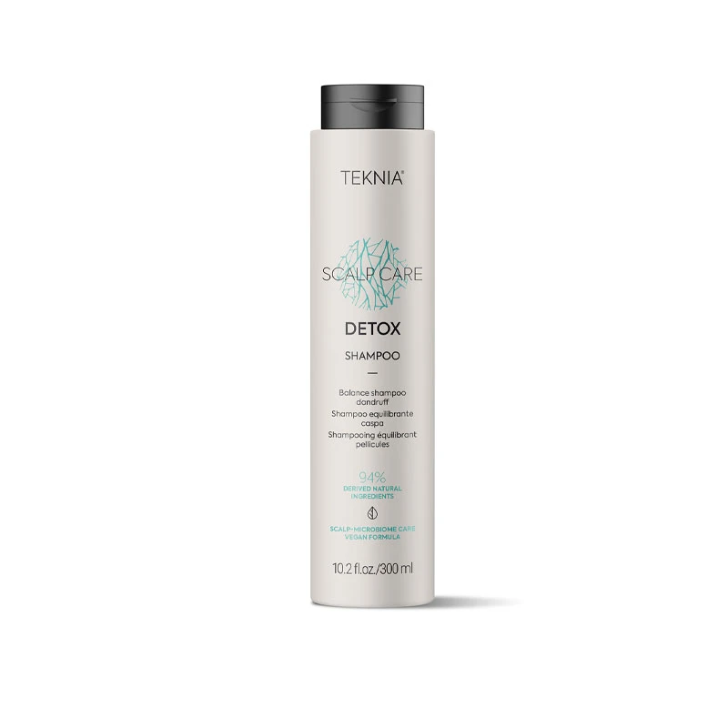 Lakmé Teknia Detox Balance Shampoo 300ml Deep Cleansing for Scalp and Dandruff