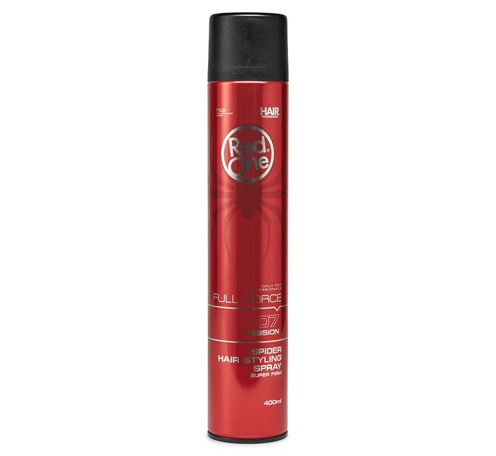 RedOne Passion Spider Hair Styling Spray Full Force 400ml, Long Lasting Hold