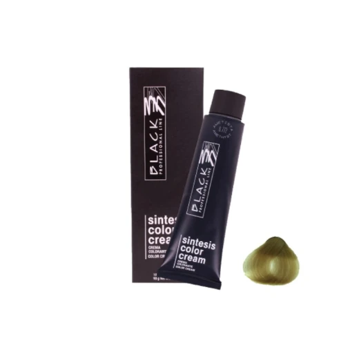 Black Professional Sintesis 9.1 Ash Blonde Permanent Hair Color, Long Lasting Black Professional Sintesis 9.1 Ash Blonde Permanent Hair Color, Long Lasting