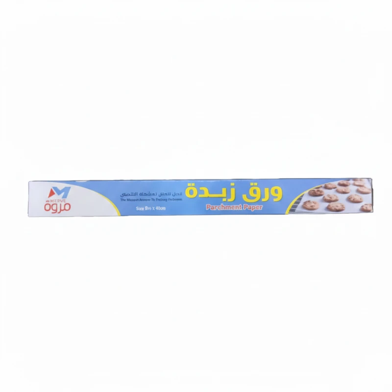 Marwa Parchment Paper Baking Roll, Non Stick, 8m x 45cm, for Cookies, Cakes, and Pastries - Marwa