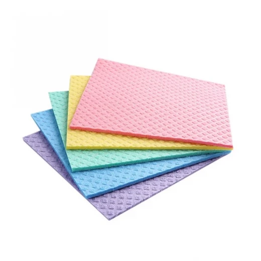 Marwa Kitchen Sponge Cloth 3+1 Pack, Microfiber Cleaning, 18 x 20 cm - Marwa - Image 2