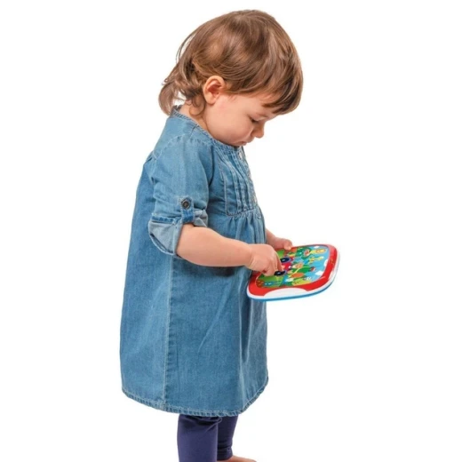 Chicco Animals Tablet Educational Toy for Babies, Colorful Sounds, 9 Buttons, Volume Control - Image 2