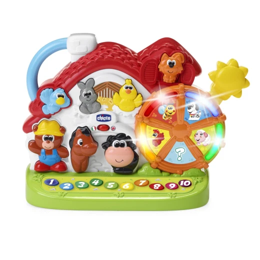 Chicco Nuova Fattoria Parlante Bilingual Educational Toy 1-4 Years Old
