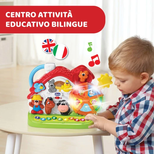 Chicco Nuova Fattoria Parlante Bilingual Educational Toy 1-4 Years Old - Image 5