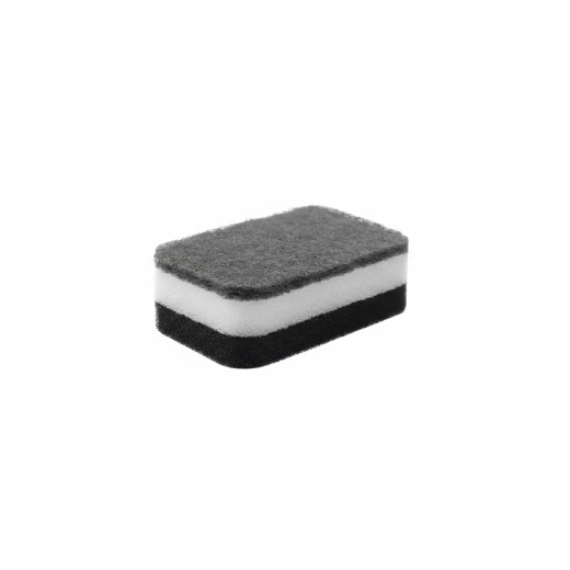 Kitchen Dishwashing Sponges,2Pack, Non-Scratch, Odor-Free, Black - Lolo Shop - Image 3