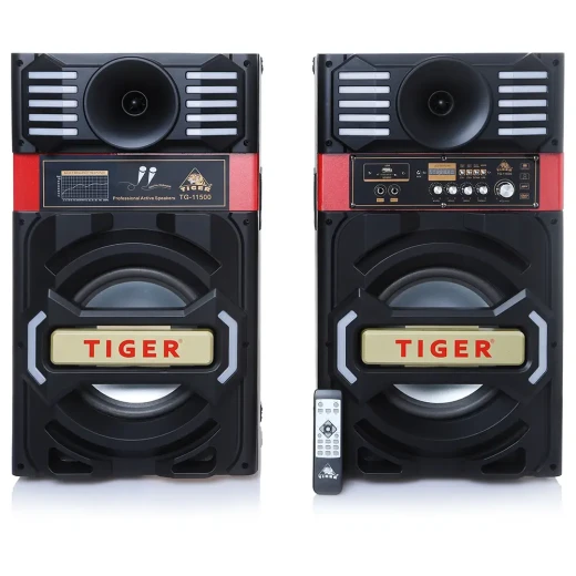 Tiger TG 11500 Subwoofer Speaker Black, Powerful Bass, Home Theater Audio System - Tiger - Image 2