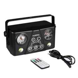 Mini 5in1 Super Party Light Magic Ball Laser Pattern Strobe Multifunctional Stage Light For Bar DJ Disco Birthday Party