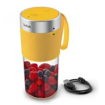 Tefal LightMix Portable Blender: Black 300ml Capacity for Smoothies and Shakes On The Go, Compact and Lightweight Design with Easy Cleaning Features, Perfect for 1-2 Servings - Image 2