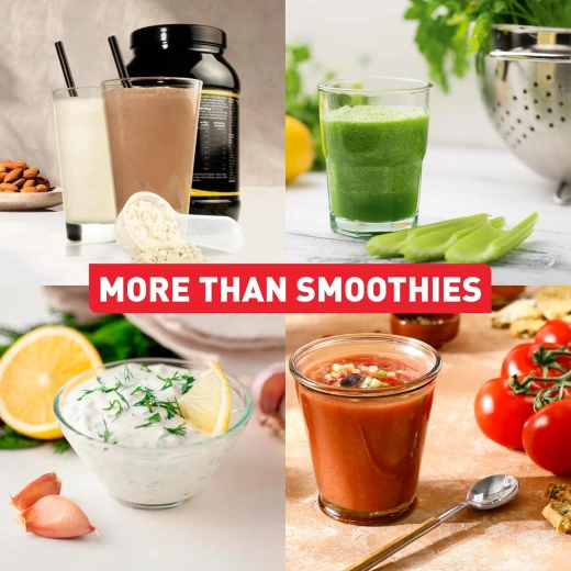 Tefal LightMix Portable Blender: Black 300ml Capacity for Smoothies and Shakes On The Go, Compact and Lightweight Design with Easy Cleaning Features, Perfect for 1-2 Servings - Image 4