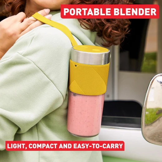 Tefal LightMix Portable Blender: Black 300ml Capacity for Smoothies and Shakes On The Go, Compact and Lightweight Design with Easy Cleaning Features, Perfect for 1-2 Servings - Image 8