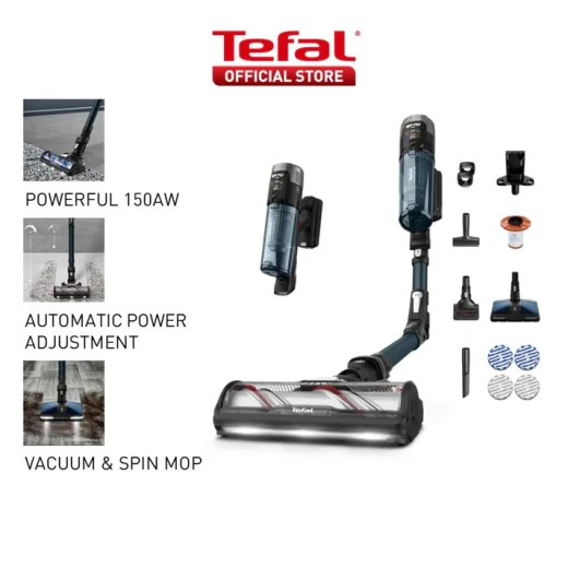 Tefal X Force Flex 13.60 Cordless Stick Vacuum Cleaner Animal Aqua Model - Tefal - Image 4