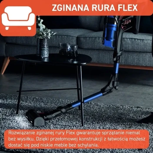 مكنسة تيفال X-Force Flex 12.60 أكوا اللاسلكية 2 في 1 مع ممسحة 150 واط - Image 7