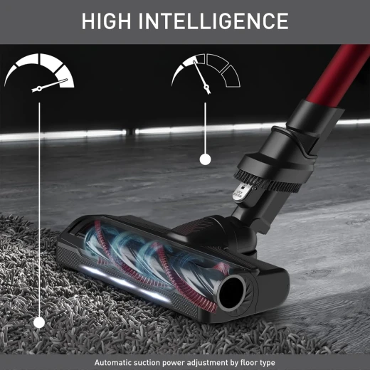 مكنسة كهربائية لاسلكية تيفال X-Force Flex 9.60 Animal، 100 واط، أنبوب مرن، إزالة شعر الحيوانات الأليفة - Image 4