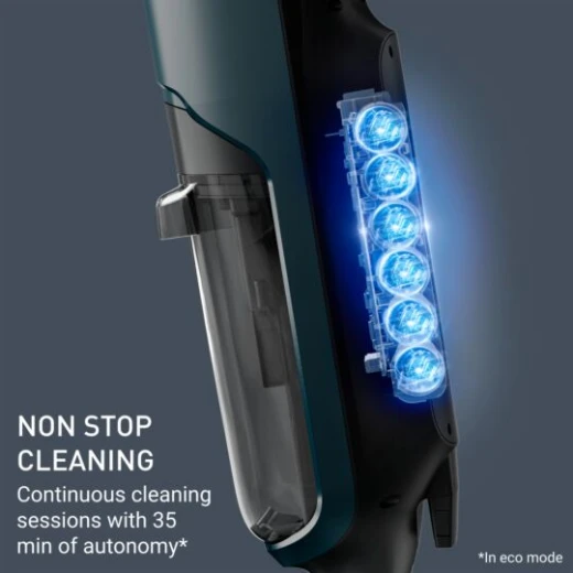 Tefal X Clean 2 Wet and Dry Vacuum Cleaner with Powerful Suction, ECO and MAX Modes, Self Cleaning Function, Black Finish, Suitable for Various Surfaces - Image 6