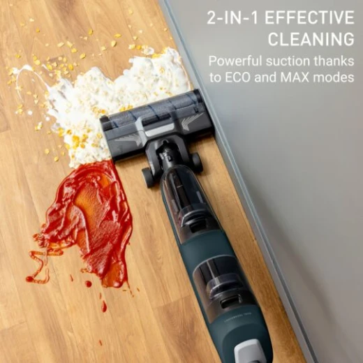 Tefal X Clean 2 Wet and Dry Vacuum Cleaner with Powerful Suction, ECO and MAX Modes, Self Cleaning Function, Black Finish, Suitable for Various Surfaces - Image 9