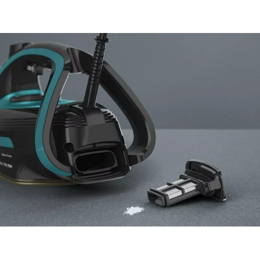 Tefal Puregliss FV8066 Steam Iron: 3000W Power, Black and Blue Design, Anti Drip and Self Clean Features for Efficient Ironing - Image 9