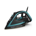 Tefal Puregliss FV8066 Steam Iron: 3000W Power, Black and Blue Design, Anti Drip and Self Clean Features for Efficient Ironing