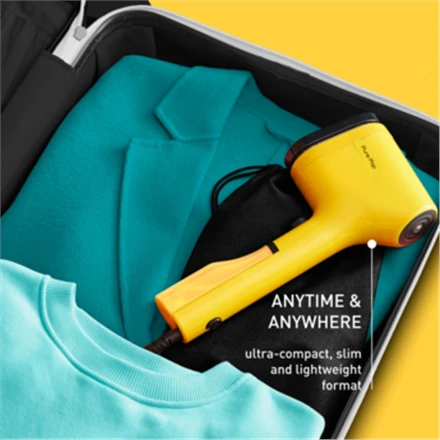 Tefal Pure Pop Garment Steamer Portable Fabric Steamer Velvet and Lint Remover - Image 2