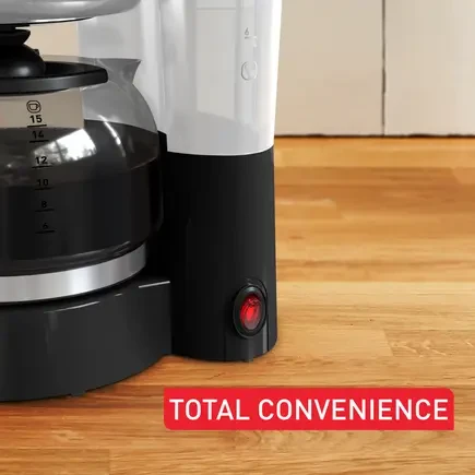 Tefal Vita Filter Coffee Maker TECM171810, Stylish and Easy-to-Use Design, Anti-Drip System, Ideal for Daily Filter Coffee Brewing with Rich Flavor, Perfect for Home and Office Use - Tefal - Image 2