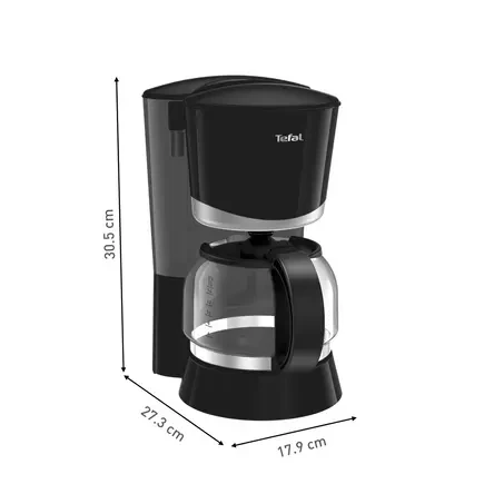 Tefal Vita Filter Coffee Maker TECM171810, Stylish and Easy-to-Use Design, Anti-Drip System, Ideal for Daily Filter Coffee Brewing with Rich Flavor, Perfect for Home and Office Use - Tefal - Image 3
