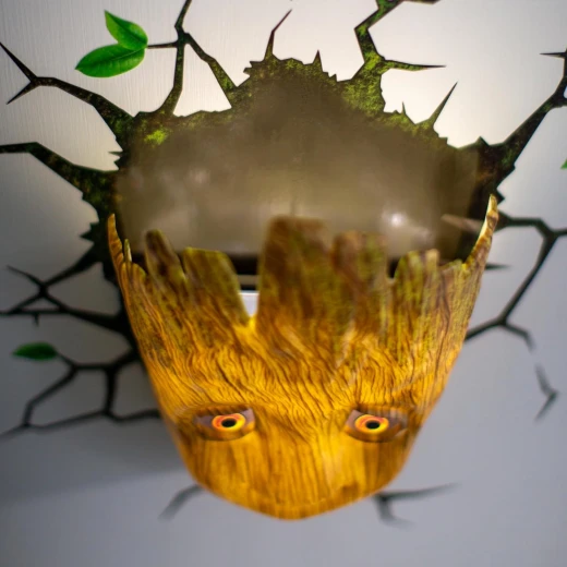 Marvel Baby Groot 3D Deco Light Officially Licensed LED Lamp - Marvel - Image 3