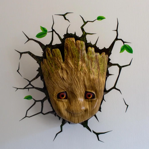 Marvel Baby Groot 3D Deco Light Officially Licensed LED Lamp - Marvel - Image 2