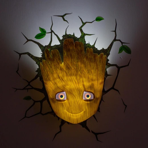 Marvel Baby Groot 3D Deco Light Officially Licensed LED Lamp - Marvel - Image 7