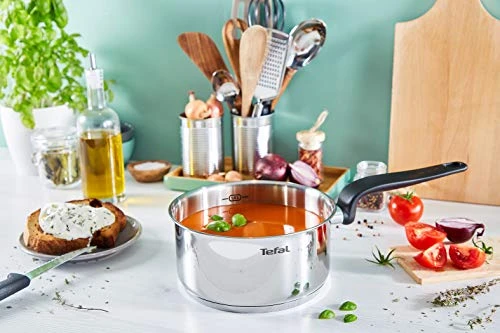Tefal Enjoy Mini 18cm Frying Pan TFB4270172, Titanium Non-Stick Coating, Compatible with Gas, Ceramic, and Electric Stoves, Durable Design for Even Heat Distribution, Easy to Use and Clean, Perfect for Daily Cooking - Image 5