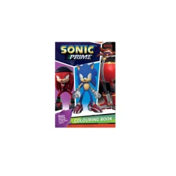 Alligator Books Sonic Prime Colouring Book Paperback, 30+ Pages, Kids Activity
