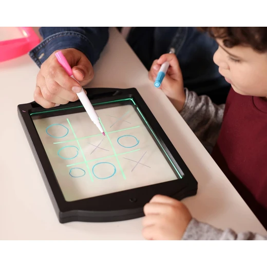 Marvin's Magic Glow Art Neon Effect Drawing Board, Includes 4 Neon Marker Pens, Age 5+ - Image 5