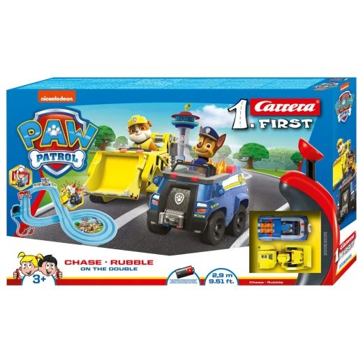 Carrera First Race Track Paw Patrol Chase Vs Rubble 2.4M 63035 Carrera First Race Track Paw Patrol Chase Vs Rubble 2.4M 63035