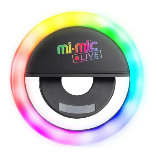 طقم تسجيل فيديو مباشر Mi Mic للهواتف التي تعمل بنظام Android، يتضمن إضاءة حلقية، ميكروفون، اتصال لاسلكي 2.4 جيجاهرتز - Image 5