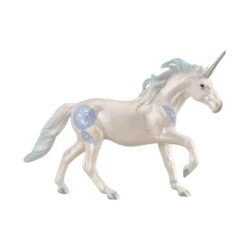 Collecta Unicorn Stallion Blue 17.1cm Figure Toy for Kids, Collectible Animal