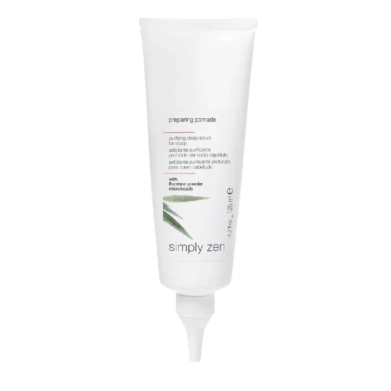 Simply Zen Preparing Pomade 125ml Exfoliating Scalp Treatment for All Hair Types - Simply Zen