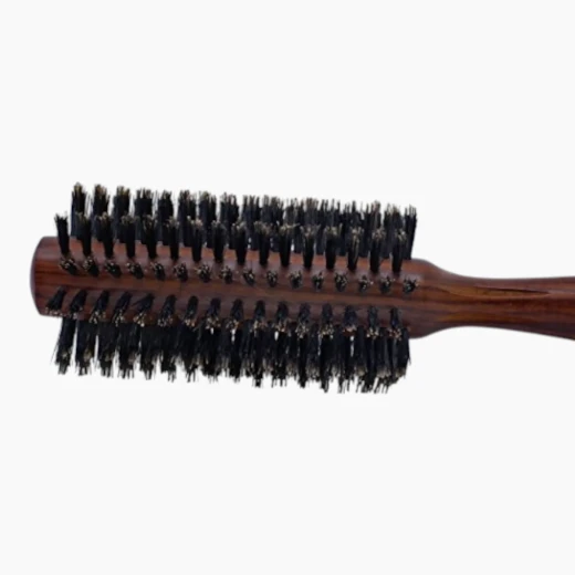 فرشاة شعر 3VE إيطاليا رقم 1660N، أداة تصفيف احترافية، أسود، قطعة واحدة - 3 في اي - Image 2