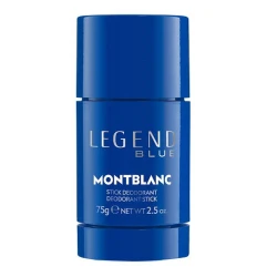 Montblanc Legend Blue Deodorant Stick for Men, Woody Aromatic Fresh Scent, 75g
