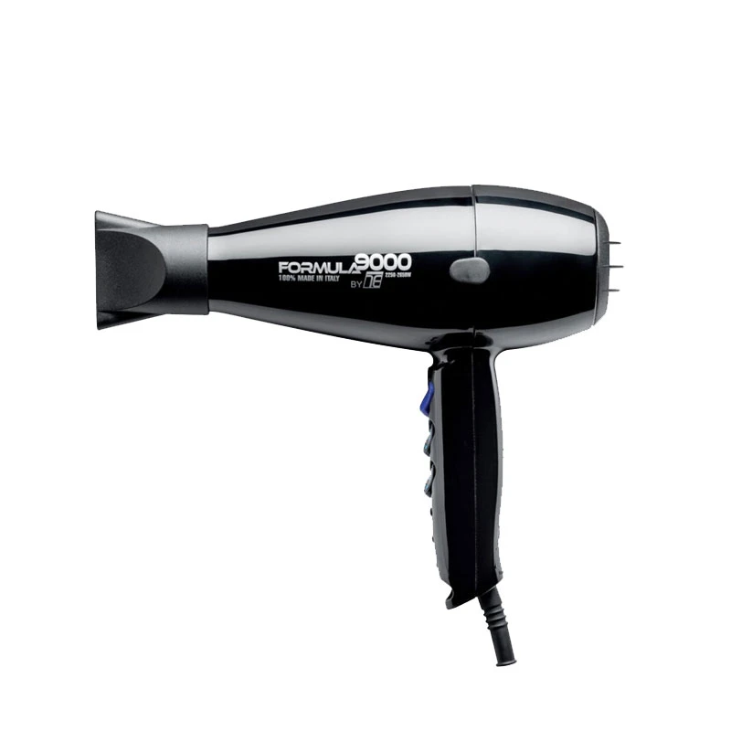Quattro Techno Dry Hair Dryer Formula 9000 Black Professional Hair Styling Tool - Techno Dry