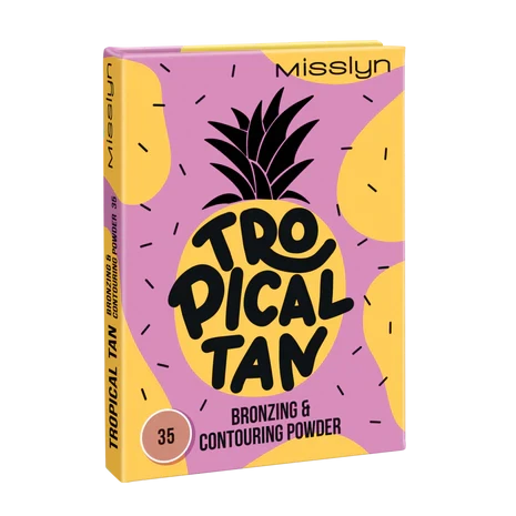Misslyn Tropical Tan Bronzing & Contouring Powder 6g, Shade 35 Stay Fresh