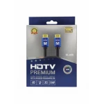 كابل HDMI 2.0 عالي الأداء بطول 10 متر يدعم دقة 4K فائقة الوضوح بتردد 60 هرتز سرعة نقل بيانات عالية 18 جيجابت في الثانية. تعبئة صندوق الألوان للحماية والراحة.