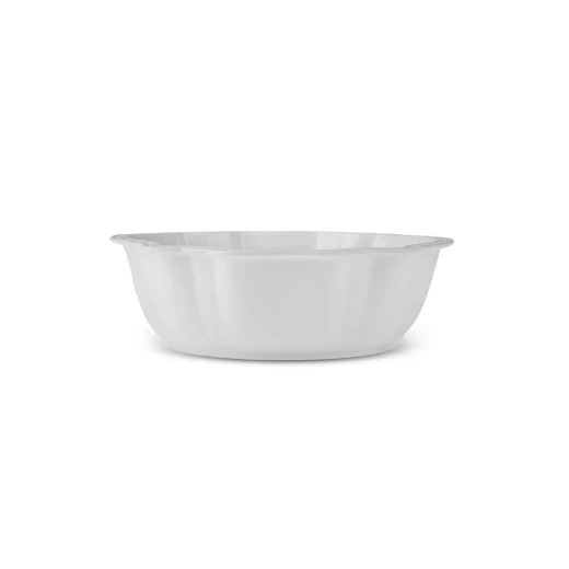 Karaca Carmen Lace Porcelain Bowl Set of 2, 22 cm Diameter, White Elegant Design for Serving Soups, Salads, and Desserts, Dishwasher Safe - karaca - Image 3